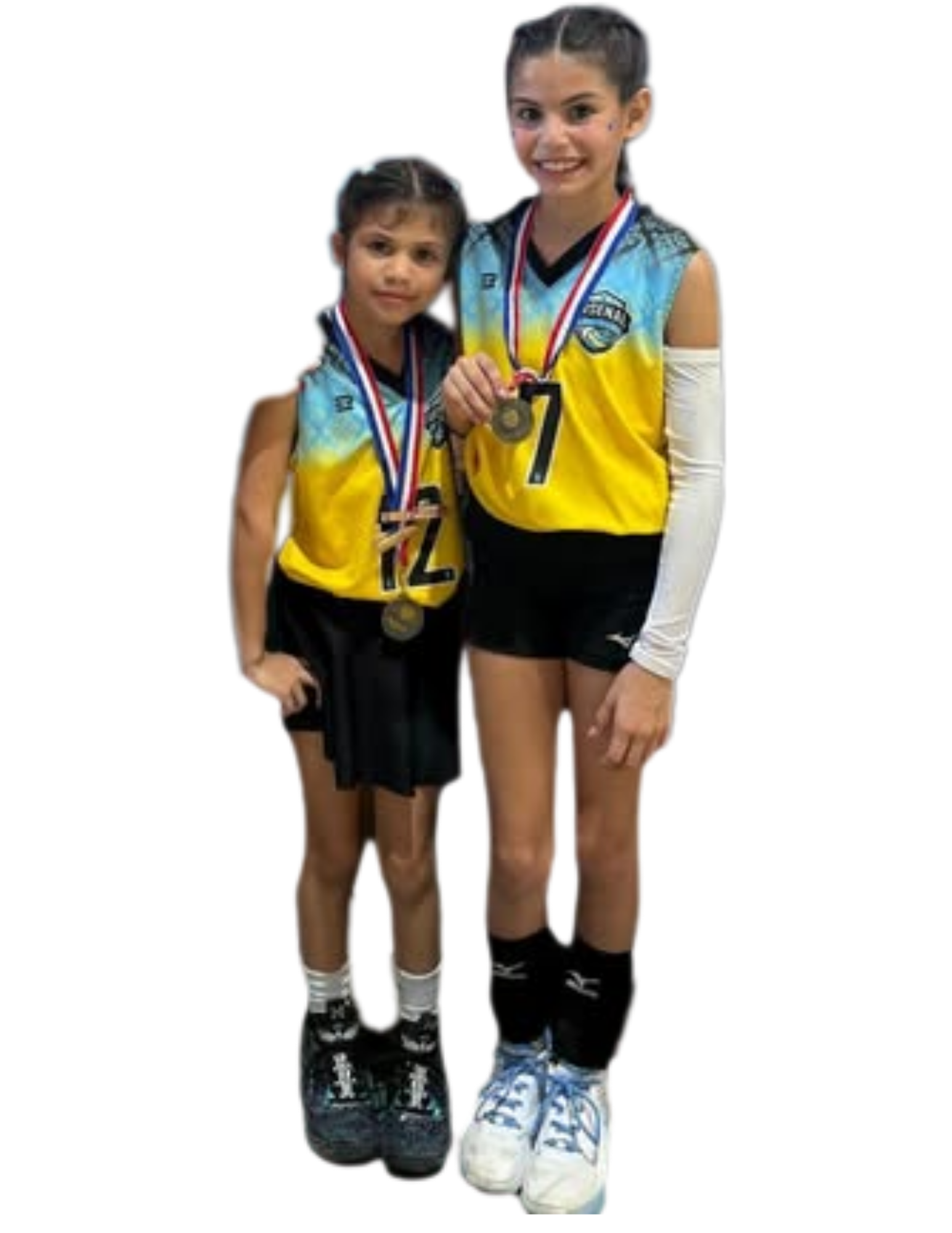 Ariana y Yaiza — pulseras volleyball Puerto Rico